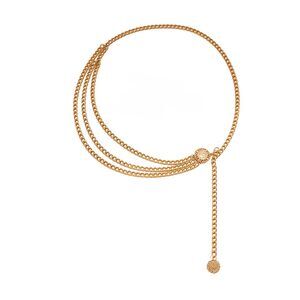 Multi-layered Fashion Chain Belt For Women Gold Waist Belts For Dresses Jeans🐨